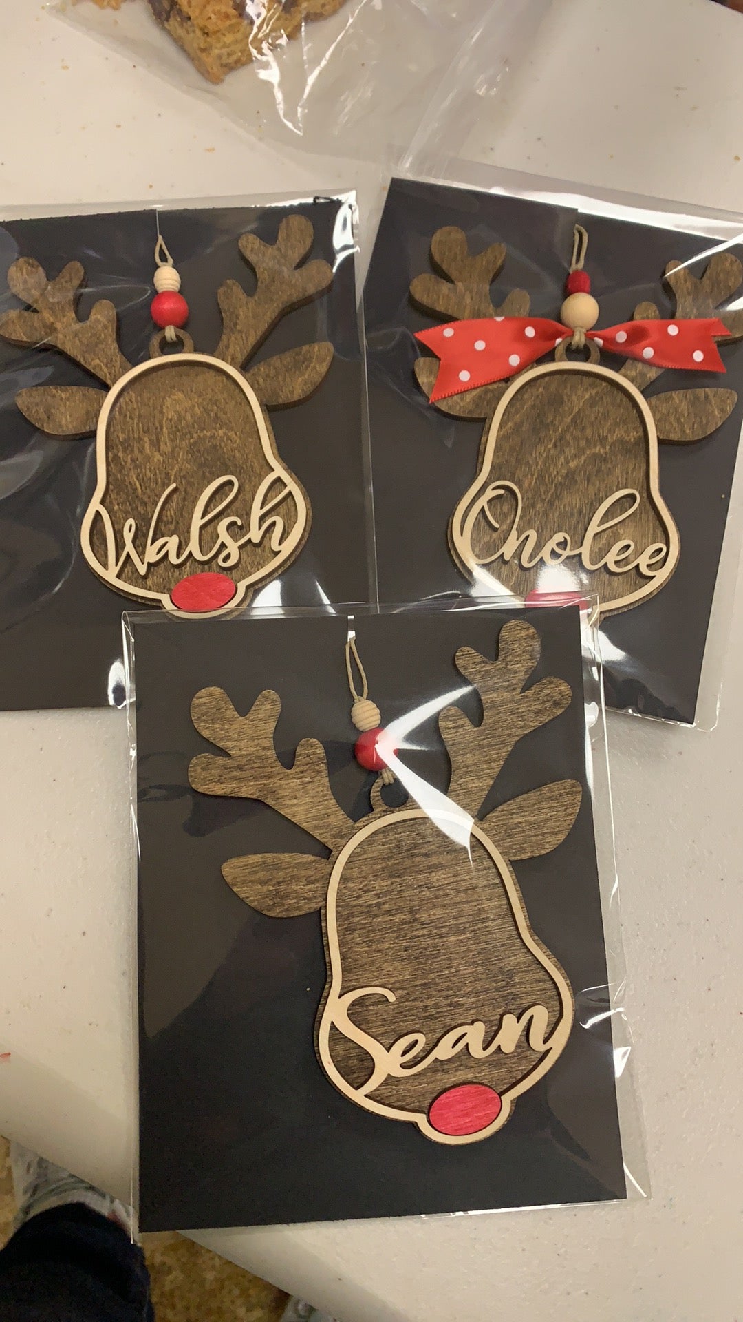 Reindeer ornaments