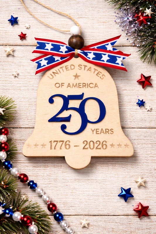 USA 250 Year Ornament