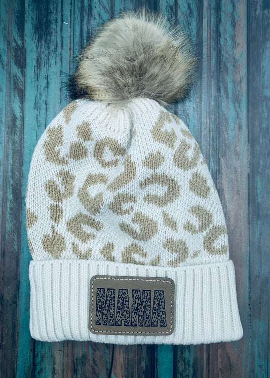 Leopard Beanie