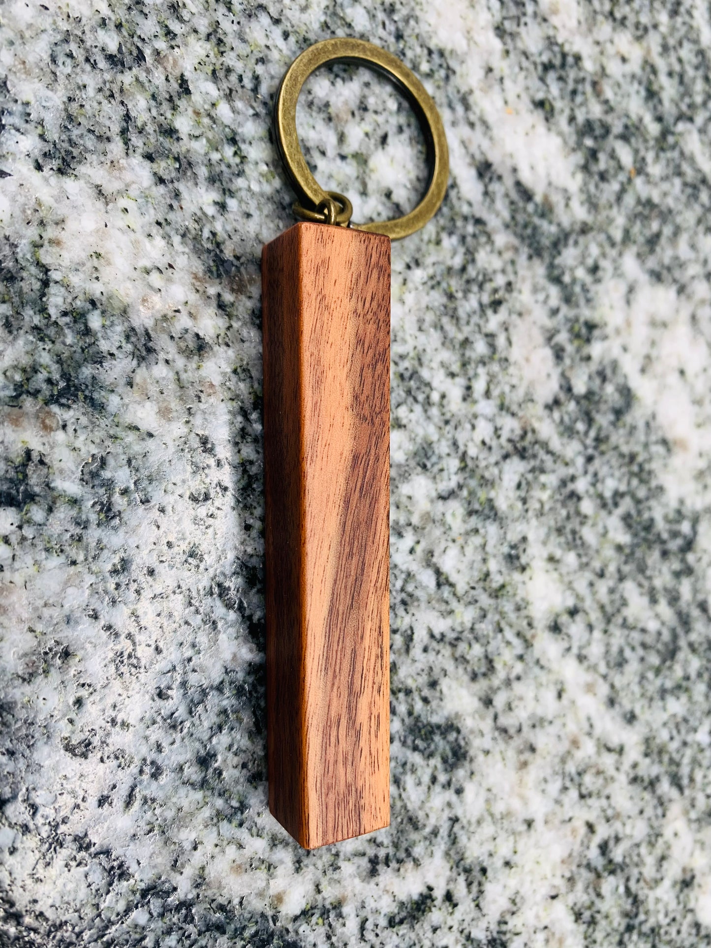 Long Wooden Keychain set of 6(same color)