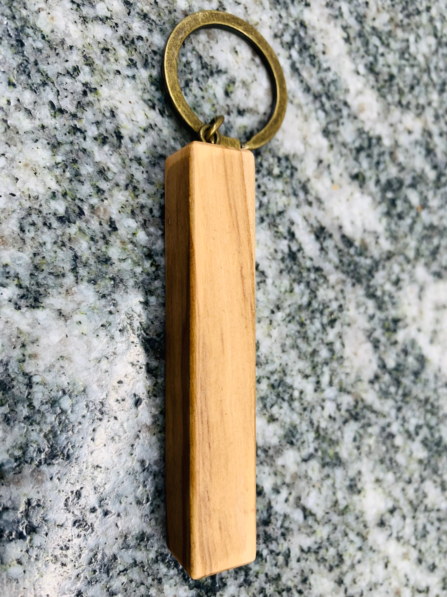 Long Wooden Keychain set of 6(same color)